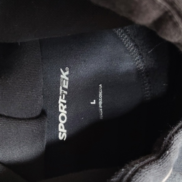 Bridger Bowl Slushy Slalom Hoodie Womens Size Large Black Cotton Heavyweight - Picture 10 of 11